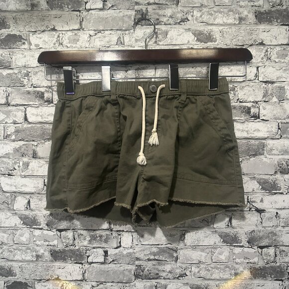 EUC No Boundaries Olive Green Shorts w/ Draw Cord Size L (12-14) - Picture 1 of 12